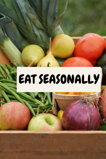how to eat seasonally