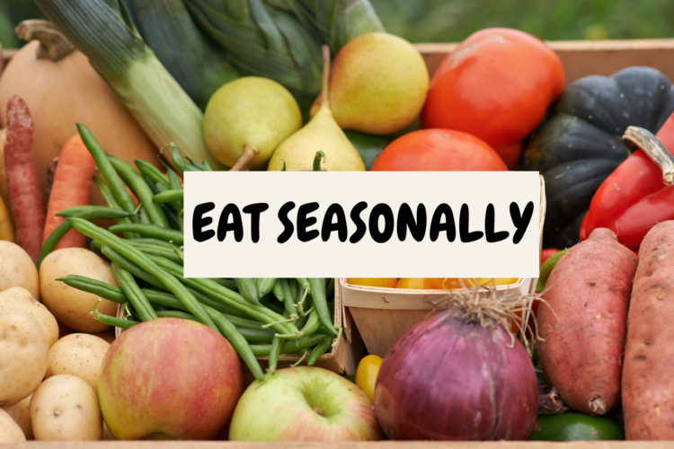 how to eat seasonally