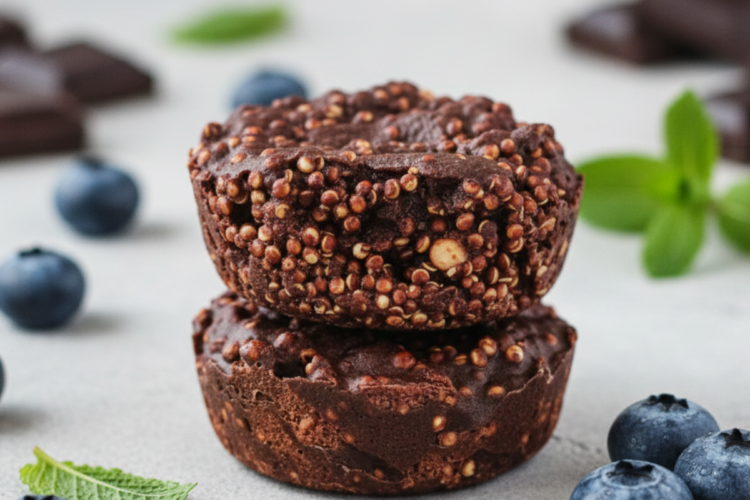 chocolate quinoa bites