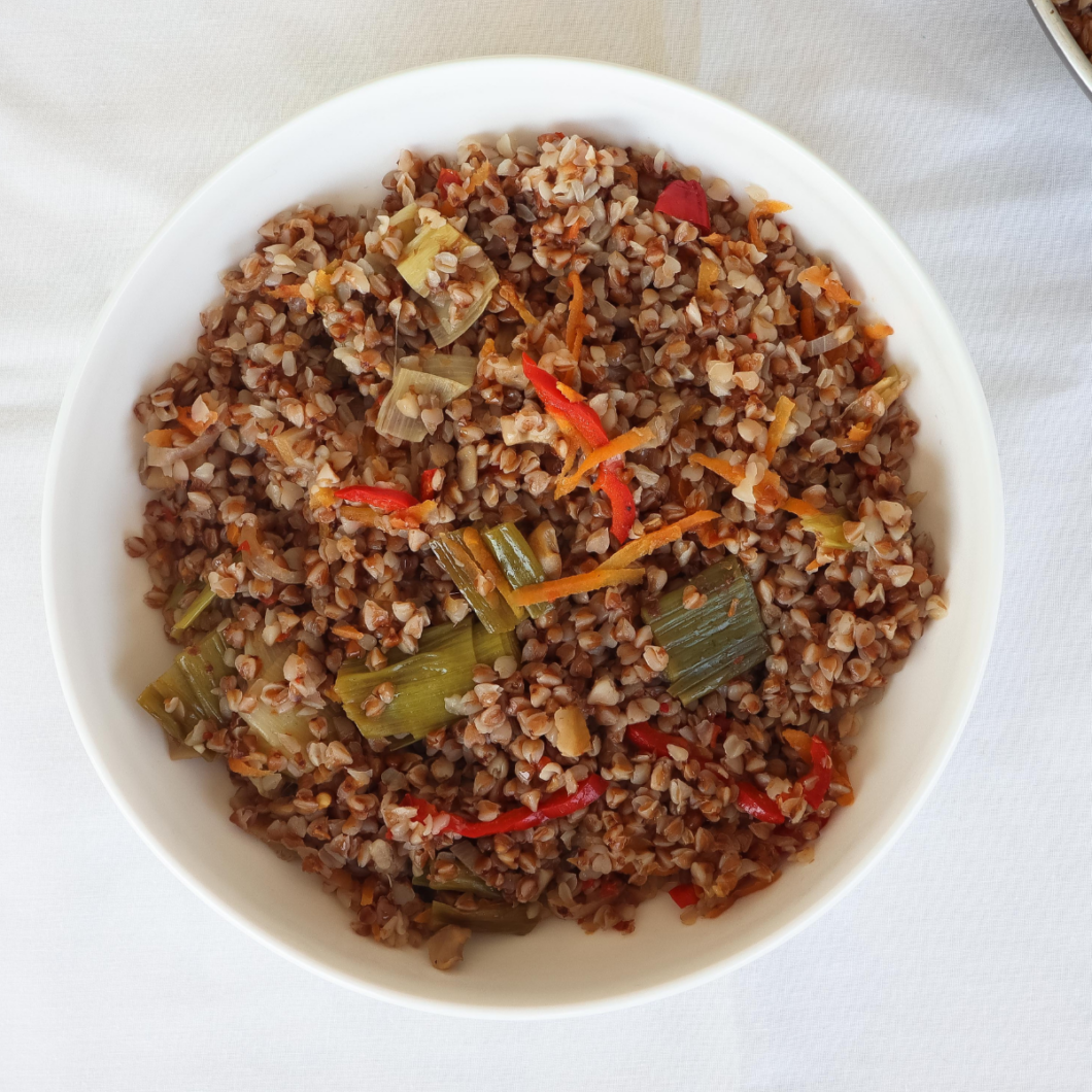 Savoury Vegetable Buckwheat Pilaf