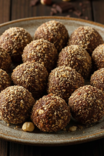 Cocoa Hazelnut Energy Balls