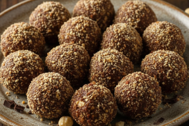 Cocoa Hazelnut Energy Balls
