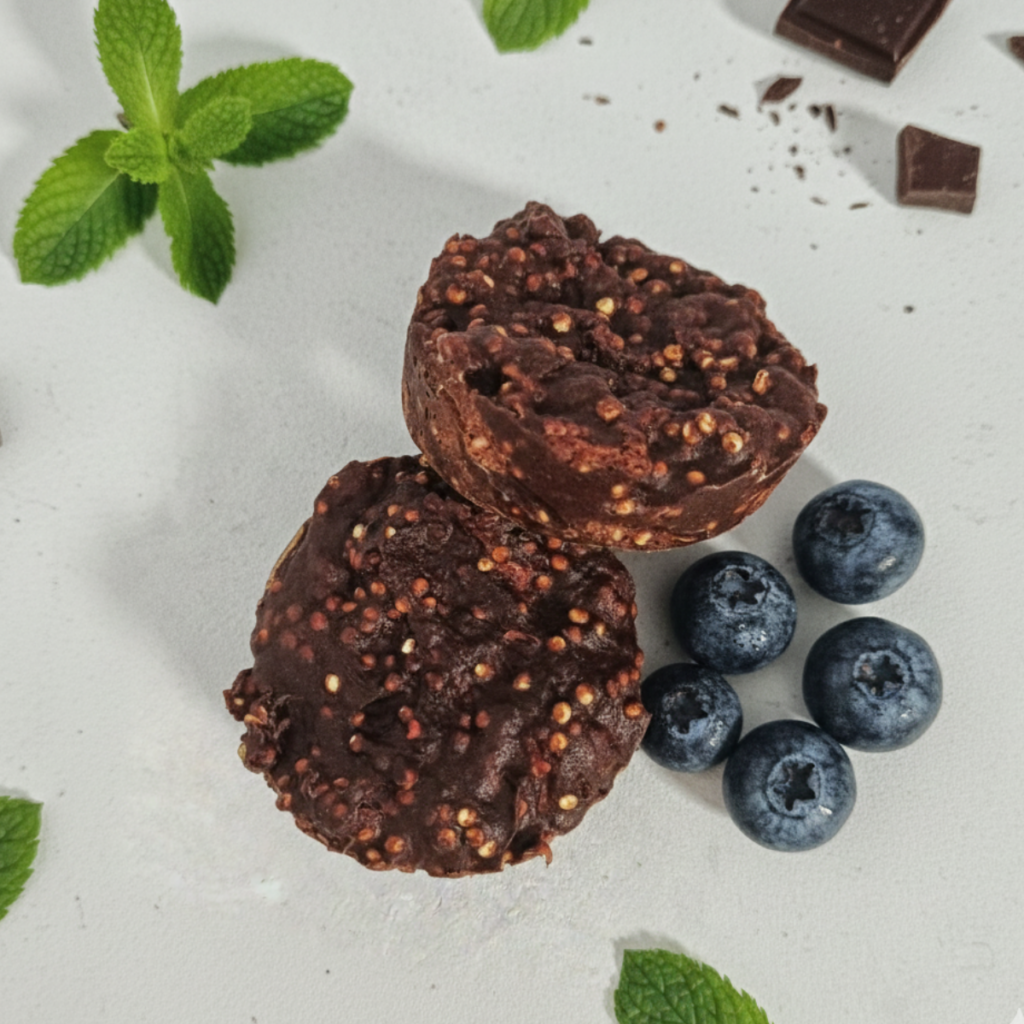 chocolate quinoa bites