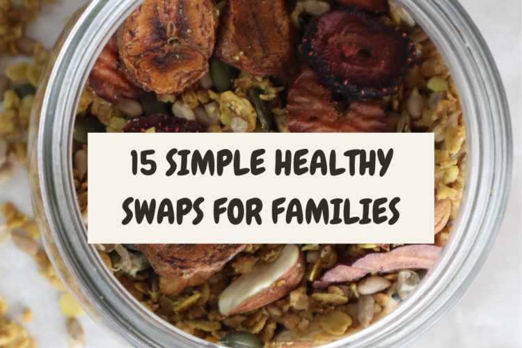 healthy swaps for families