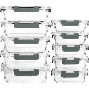 glass meal prep containers