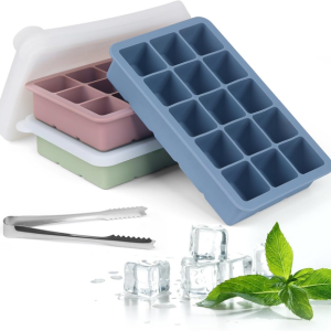 silicone ice cube trays