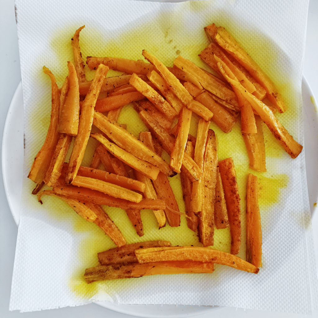 Roasted carrots recipe
