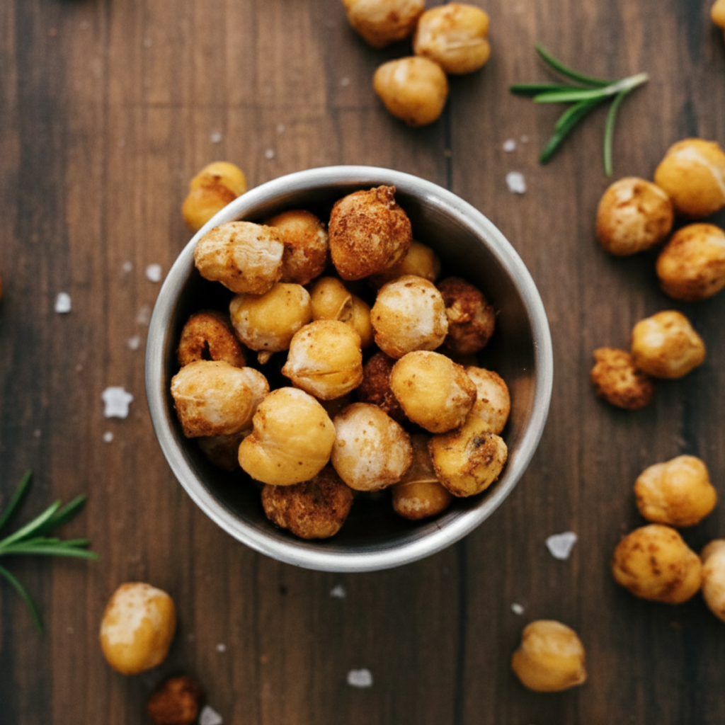Crispy Roasted Chickpeas