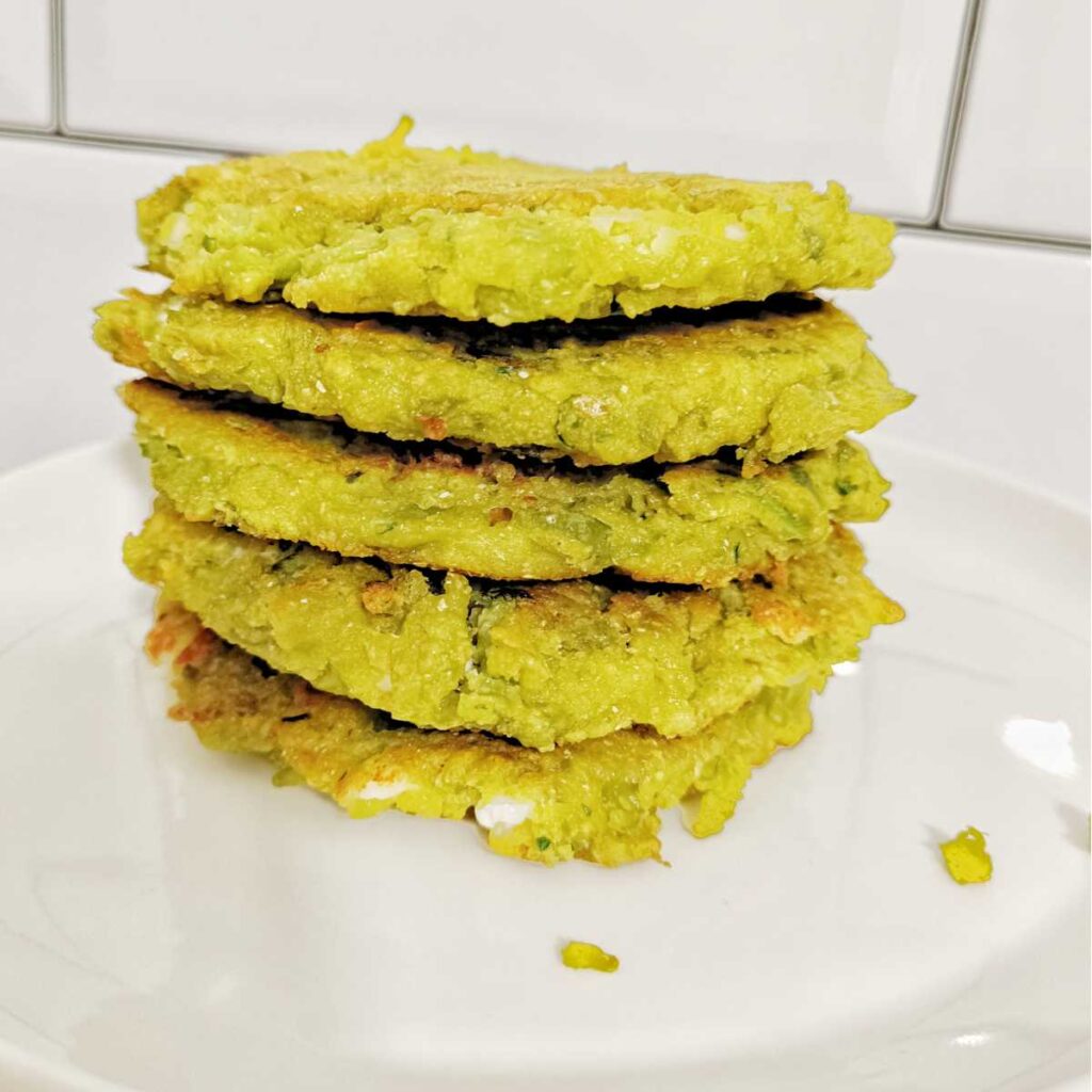 pea fritters recipe