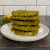 Easy Pea Fritters with Feta and Chickpea Flour