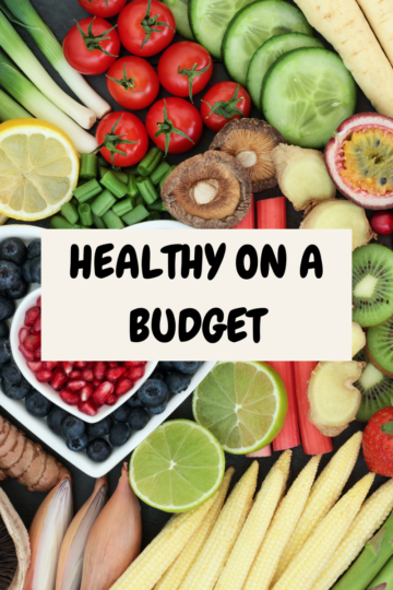 eating healthy on a budget