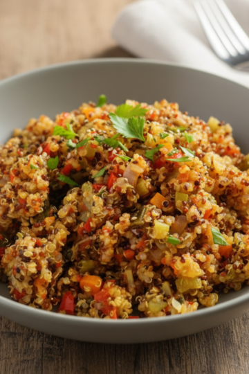 Colourful Quinoa with Vegetables