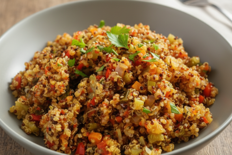 Colourful Quinoa with Vegetables