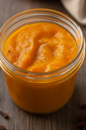 homemade pumpkin puree