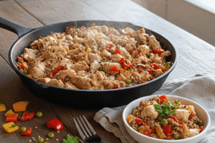 quinoa chicken recipe