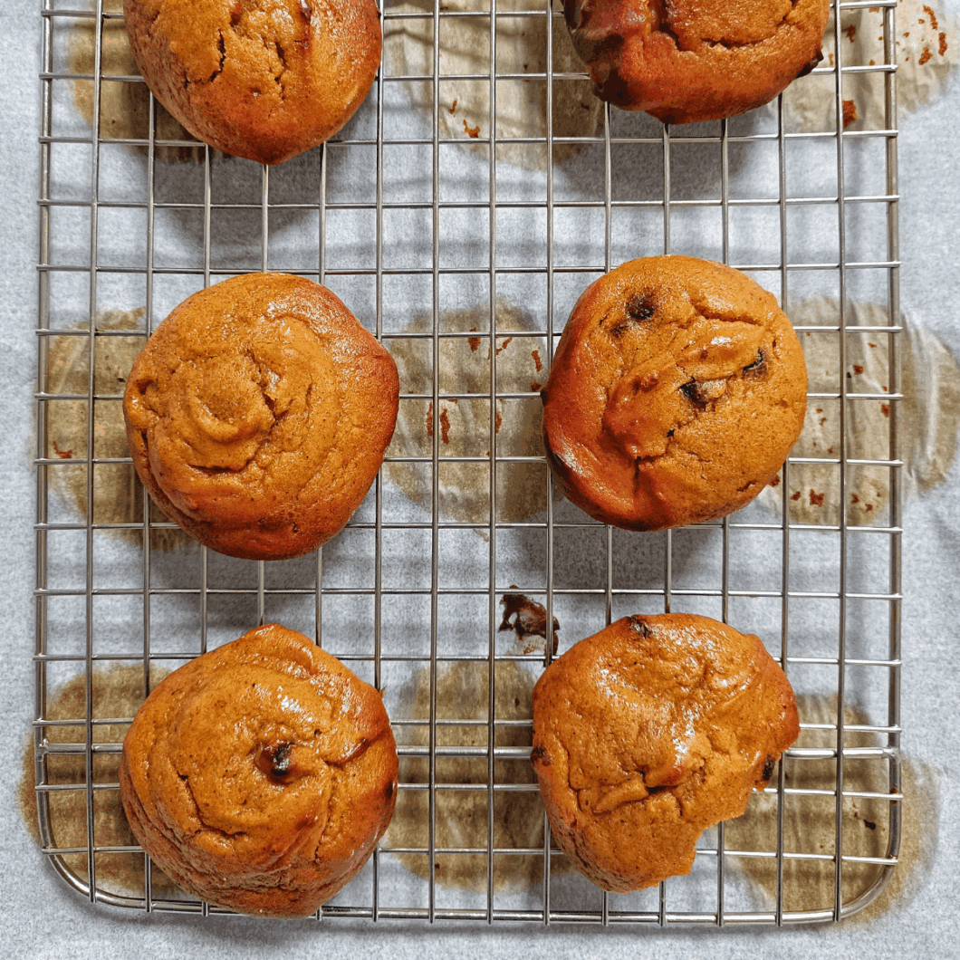 Soft Pumpkin Chocolate Chip Cookies
