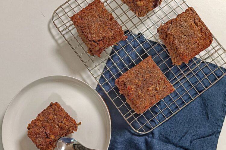 cherry cocoa breakfast bake