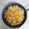 Sautéed Cabbage with Carrot and Orange Pepper
