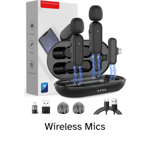 greek mama life Wireless Lavalier Microphone
