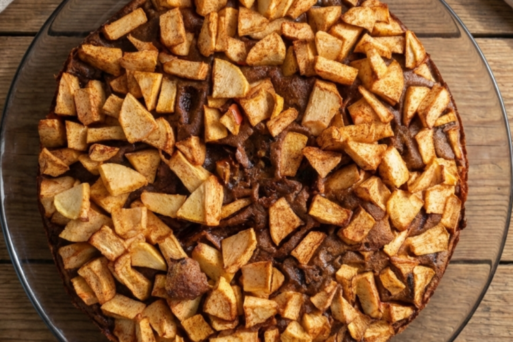 prune-sweetened apple pie - no added sugar