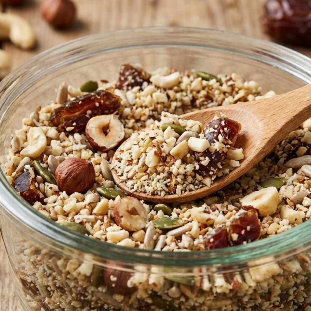 Date-Sweetened Nut & Seed Crumble