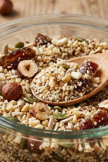 Date-Sweetened Nut & Seed Crumble