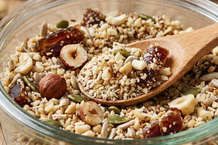 Date-Sweetened Nut & Seed Crumble