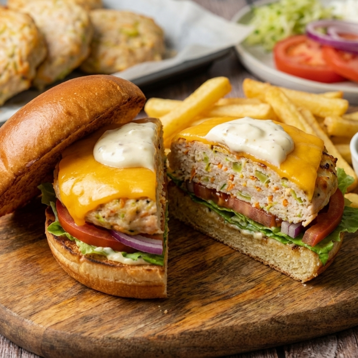 the ultimate chicken patties