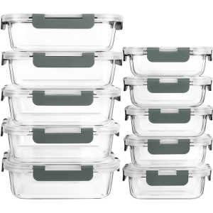 glass meal prep containers