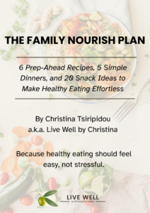 THE FAMILY NOURISH PLAN