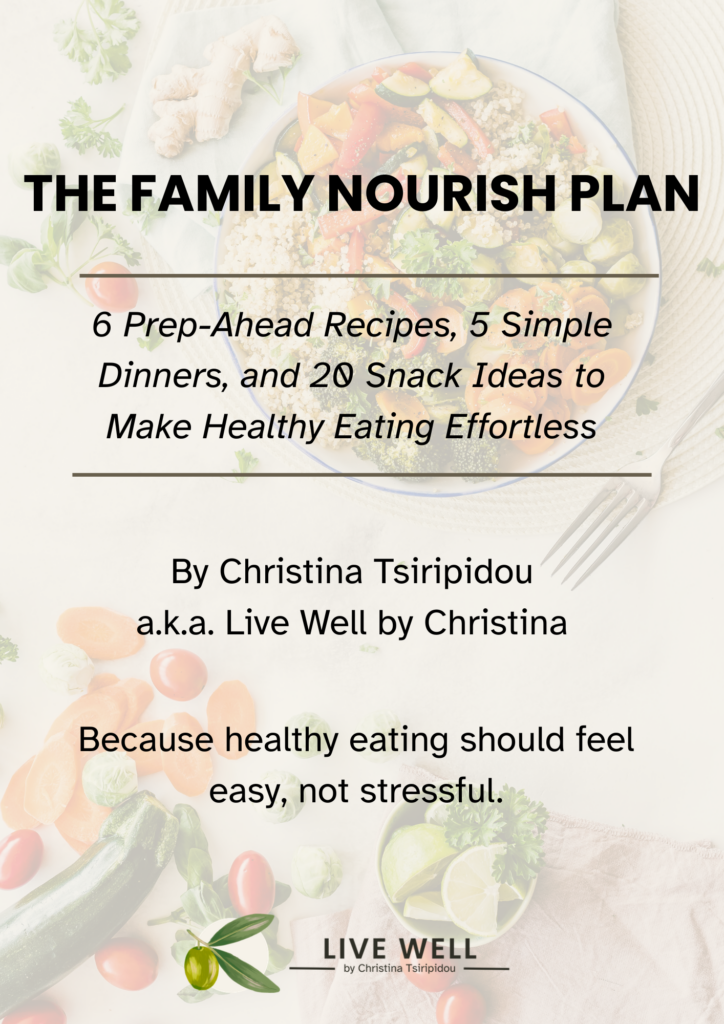 THE FAMILY NOURISH PLAN