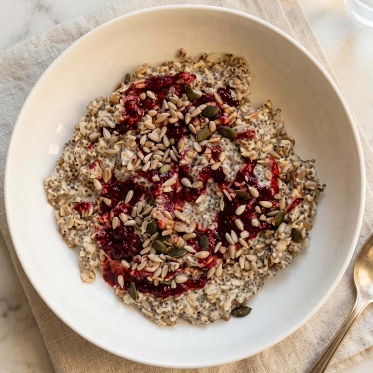 Magnesium-Rich Overnight Oats