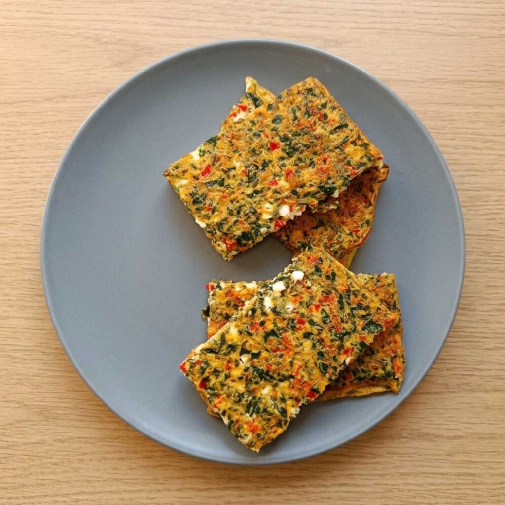 Spinach and egg breakfast