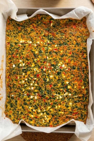 cottage cheese egg bake