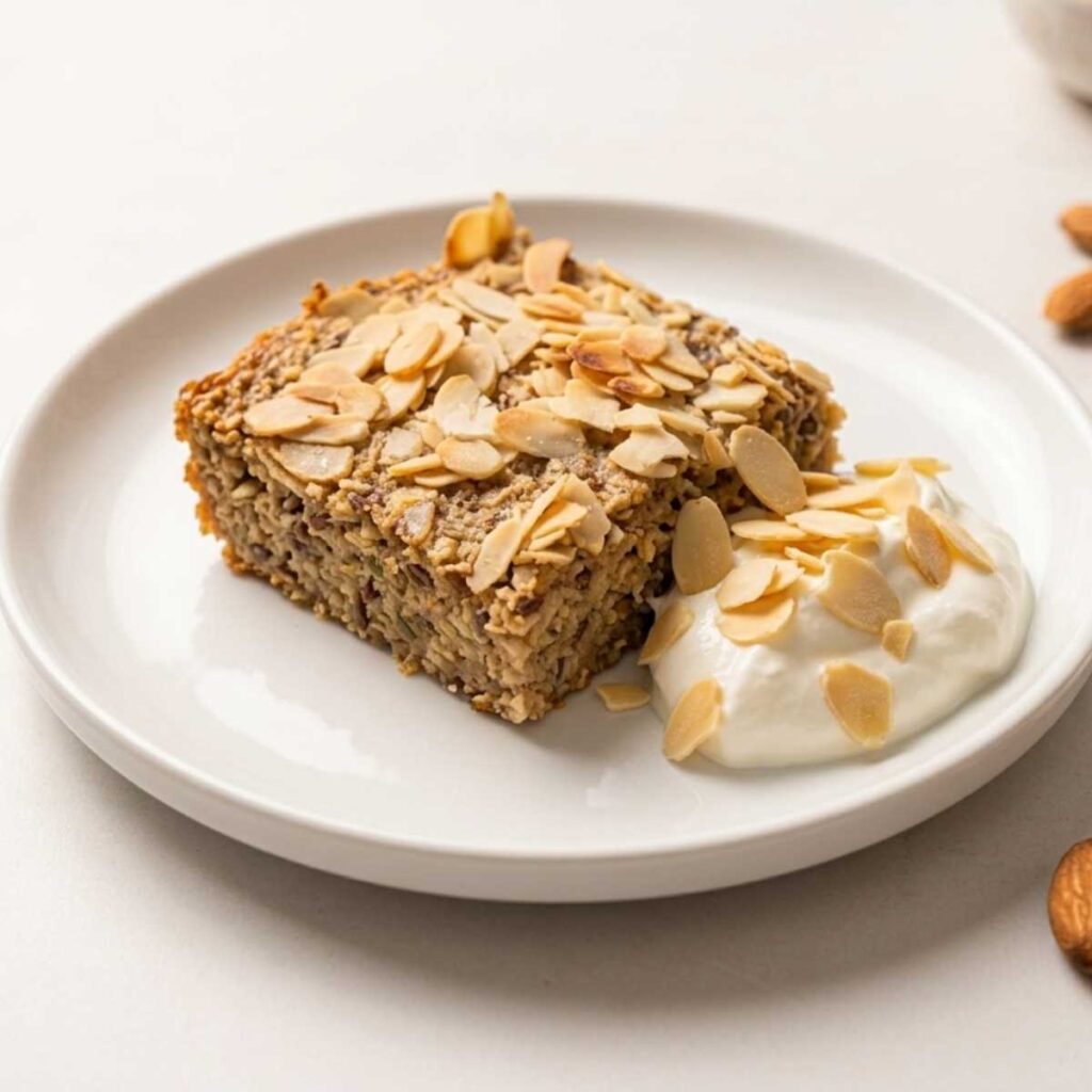 healthy baked oats for families