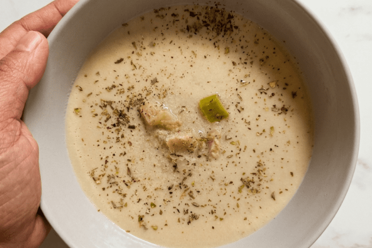 creamy pressure cooker mushroom soup